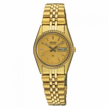 SWZ058 Seiko Women's Dress Gold-Tone Watch