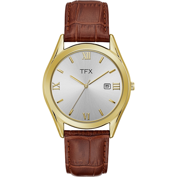 TFX by Bulova Men's Brown Strap Watch