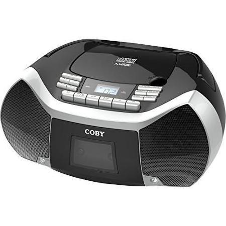 MPCD101 Coby CD Cassette Radio Player/Recorder with MP3/USB