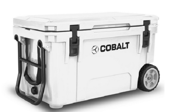 Cobalt Wheeled 55 Quart Roto-Molded Super Cooler