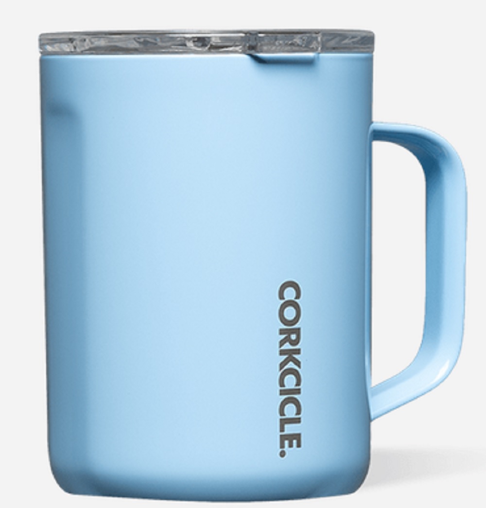 Corkcicle 16oz. Classic Coffee Mug in Baby Baby Blue