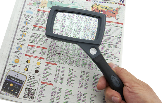 Carson SureGrip Handheld Magnifier