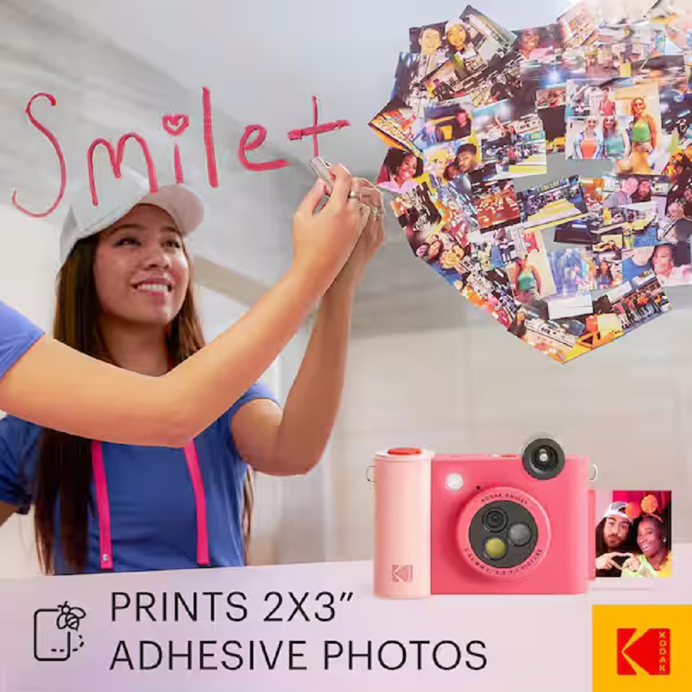 Kodak Smile+ Instant Print digital camera Fuchsia