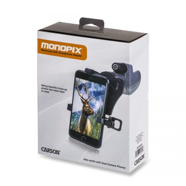 MP-842IS Carson MonoPix Monocular and Smartphone Adapter bundle