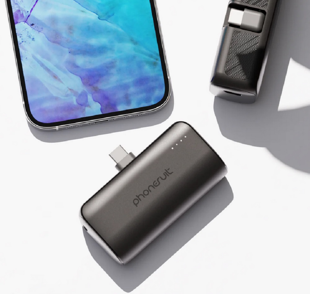 Flex XT Pocket Charger for iPhone 16, 15 & Android Smartphones (USB-C) - 20W PD - 5,000mAh