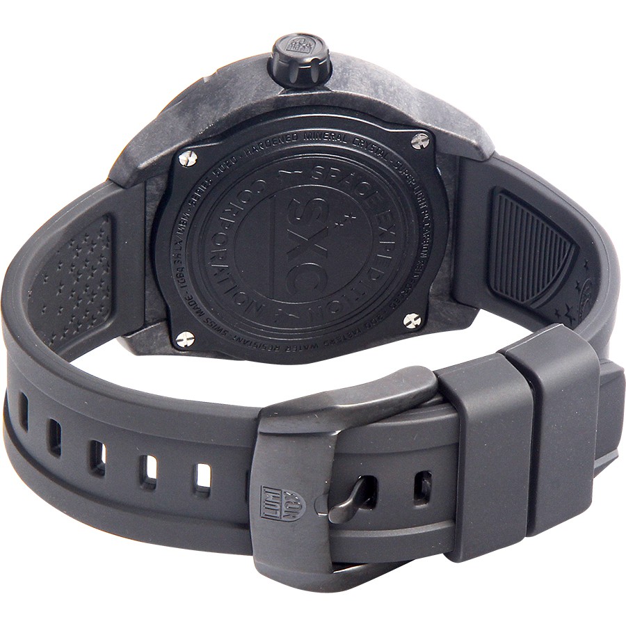 5021 Men's PC Carbon GMT Analog Display Analog Quartz Black Watch