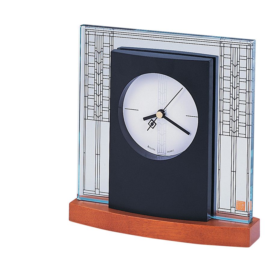 B7750 Frank Lloyd Wright Glasner House Clock