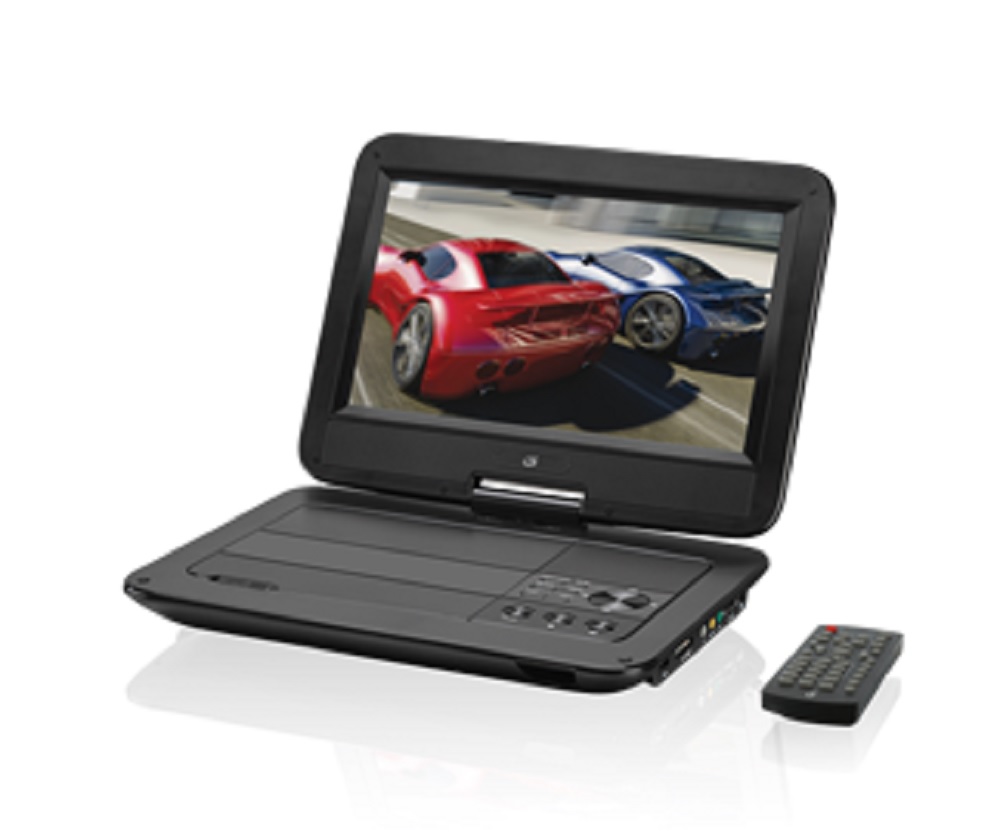 GPX Portable DVD Player with 10” LCD Screen