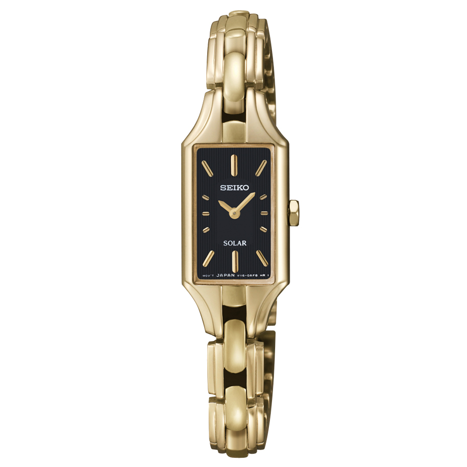 SUP166 Seiko Women's Gold Tone Solar Watch