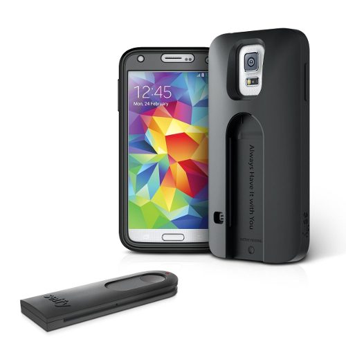 SS5SELF iLuv GALAXY S5 case with built -in-wireless camera shutter