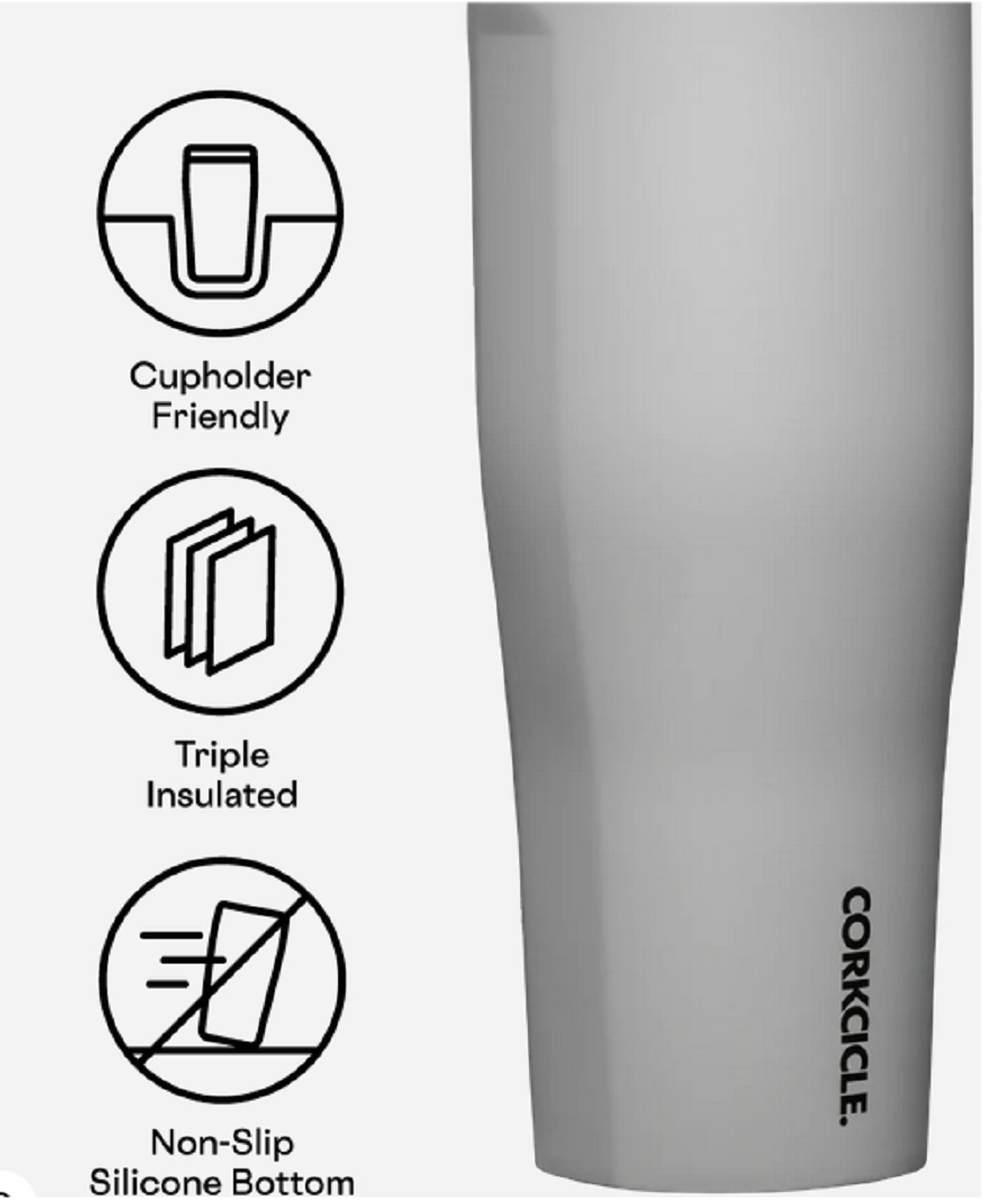 Corkcicle 30oz. Go Cup XL in River Rock