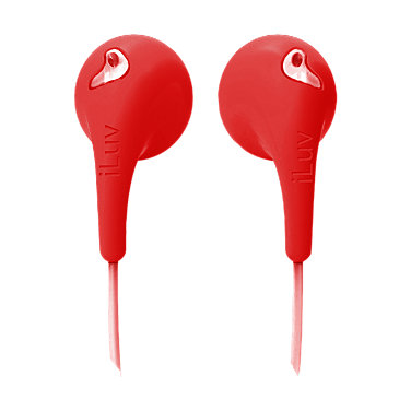 IEP205 iLuv  Flexible Jelly-Type Bubble Gum II Stereo Earphones