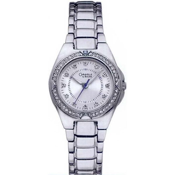 43L121 Caravelle by Bulova Ladies' watch with sweep seconds hand, 