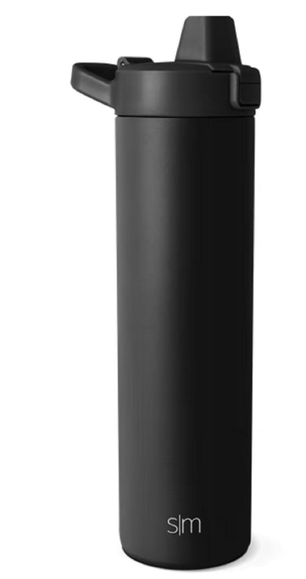 simpleModern Mesa 24oz. with Simple Flip Filter Straw Lid in MidNight Black