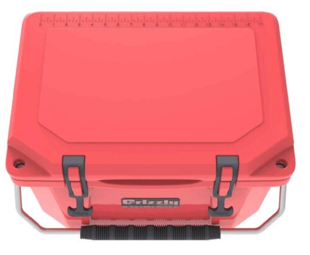 Grizzly 20 quart Cooler in Coral