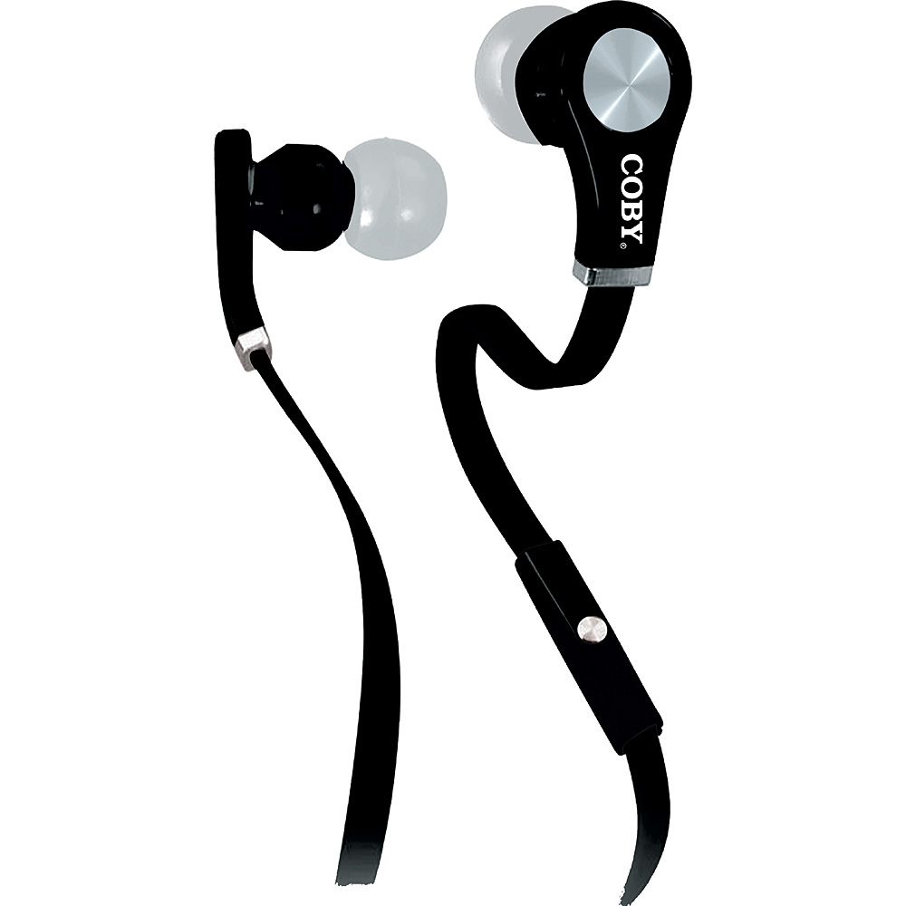 CVE-103 Coby Tangle Free Stereo Earbuds