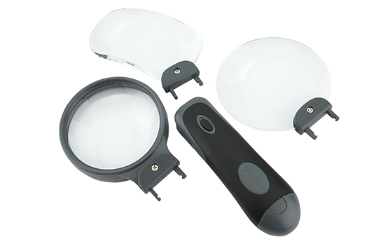 RL-30 Remov-A-Lens Remov-A-Lens 3-in-1 LED Lighted Hand-Held Magnifier