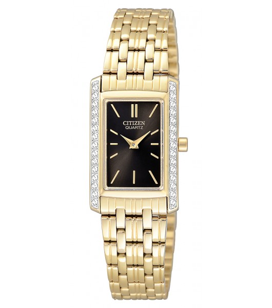 EK1122-50E Citizen Women's Gold Quartz Crystal Analog Stainless Watch
