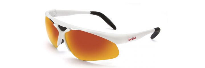 11448 Bolle VIGILANTE SHINY WHITE NON POLAR TNS FIRE 9 BASE Sunglasses for Men