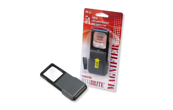 PO-55 MiniBrite Slide-out Magnifier