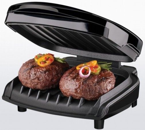 GR10B George Foreman 36 Square Inch Nonstick Countertop Grill